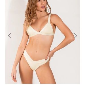 Elegant Cream Bikini Set